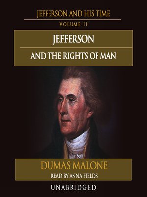 cover image of Thomas Jefferson and His Time, Volume II
